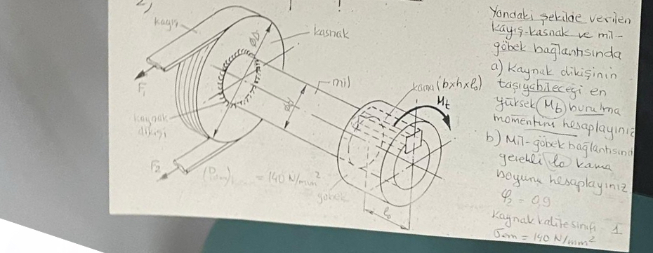 Yondaki sekidie verien kayis - kasnak ve milg bek
