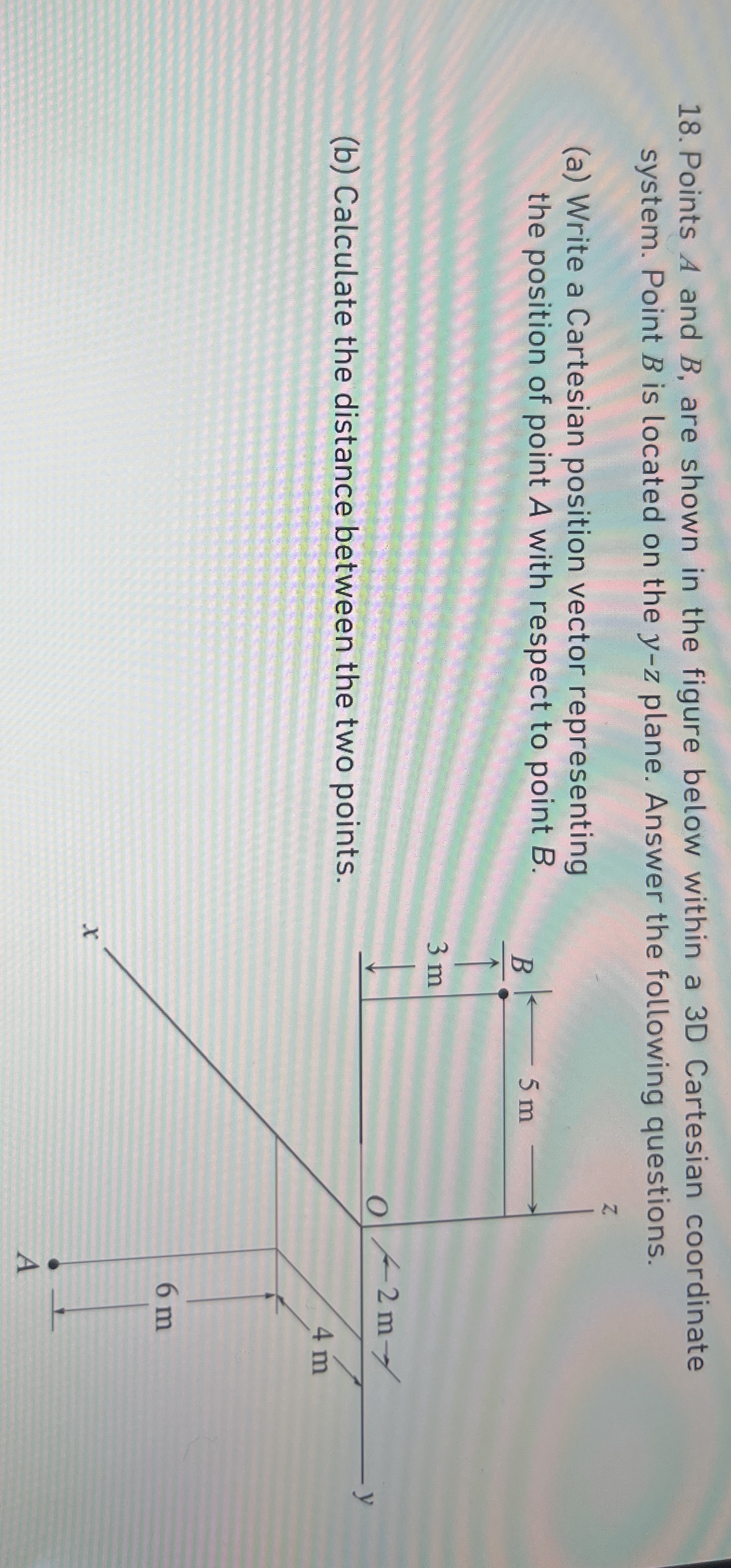 Points A and B , are shown in the figure below