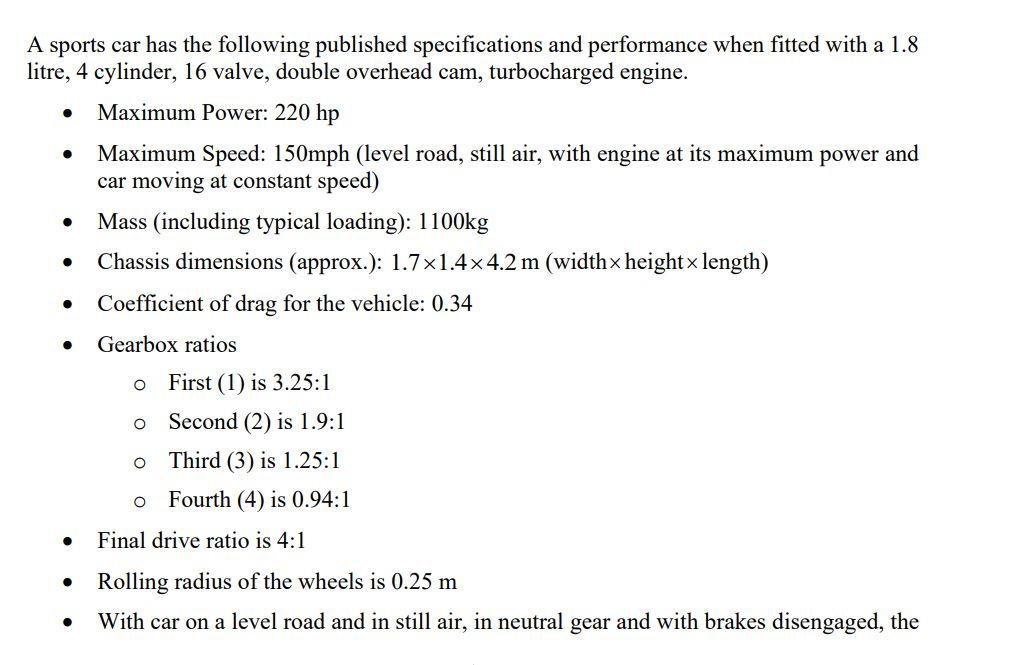 1 ) What is the value of the rolling resistance