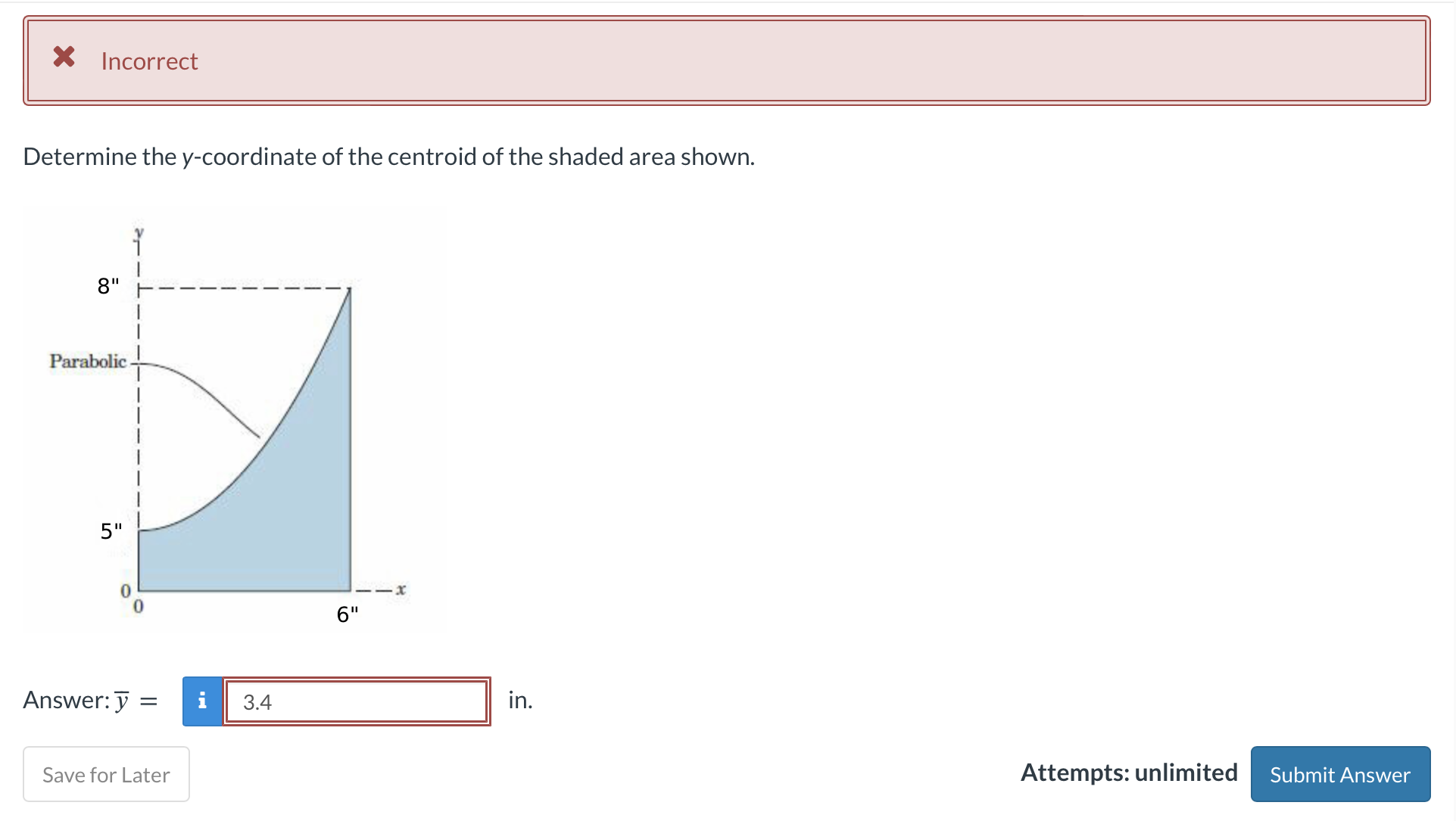 \ ( \ boldsymbol { x } \ ) Incorrect Determine