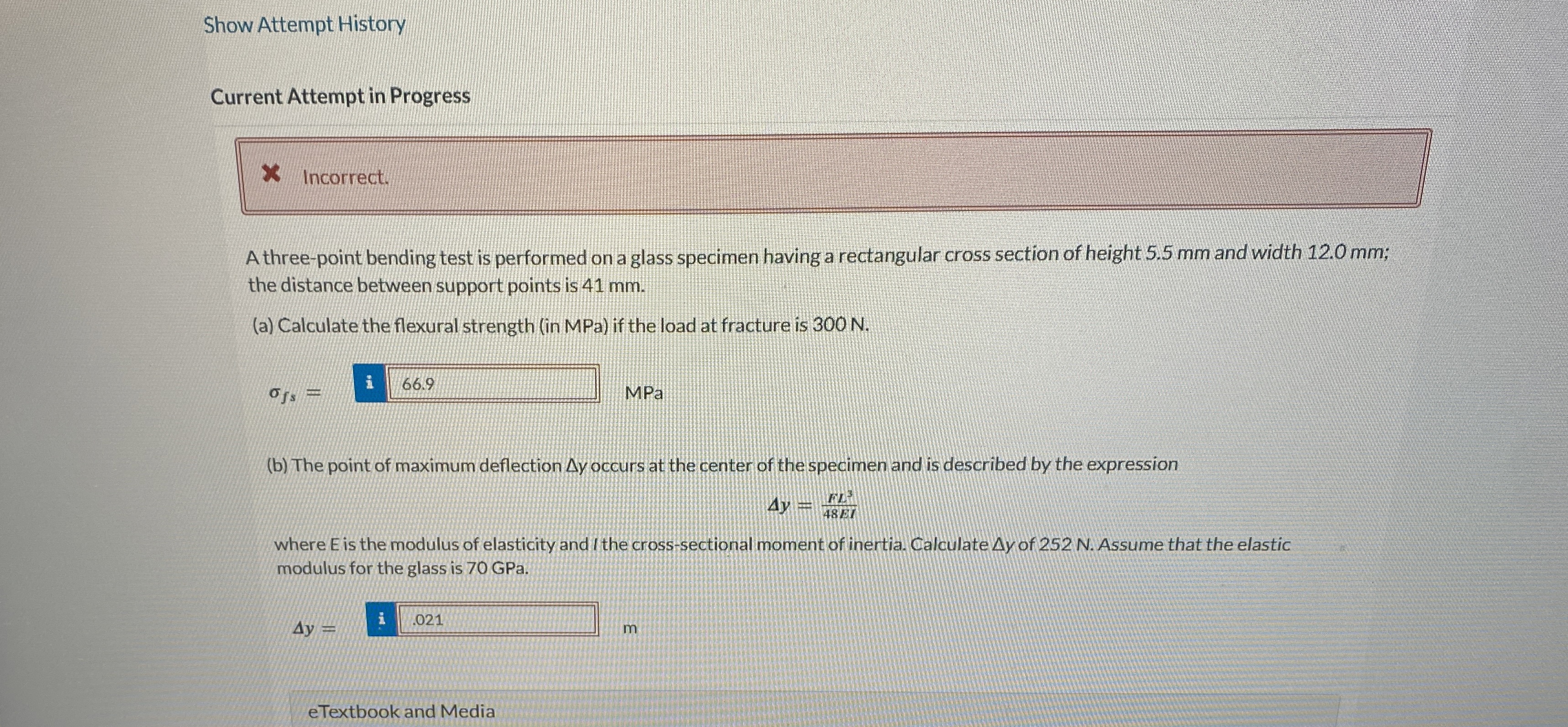 Show Attempt History Current Attempt in Progress