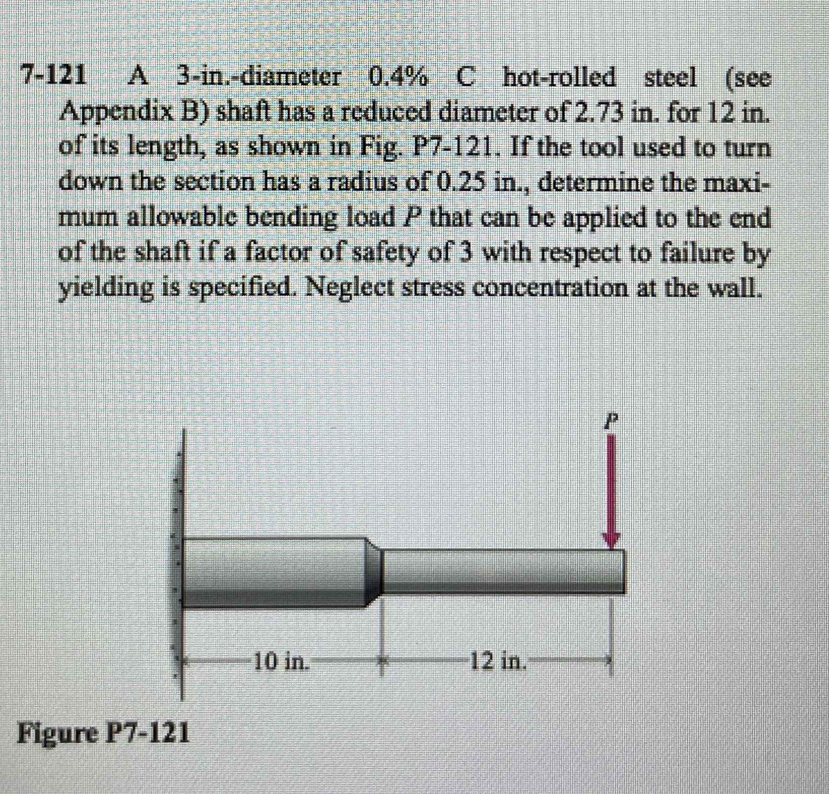 7 - 1 2 1 A 3 - in - - diameter 0 . 4 % , C hot -