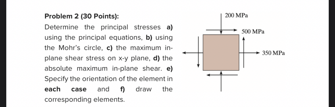 Problem 2 ( 3 0 Points ) : Determine the