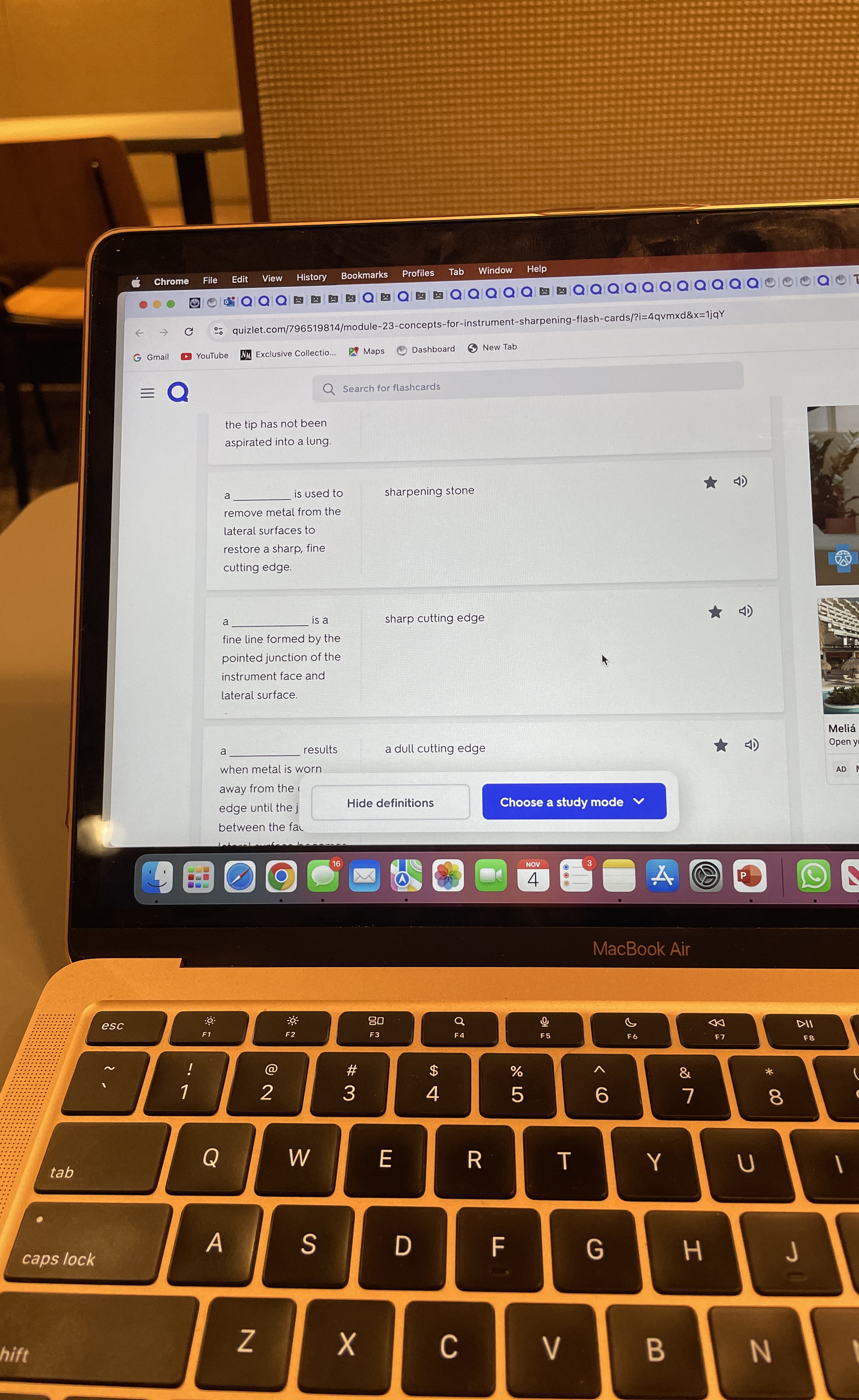 the tip has not been aspirated into a lung. a q ,