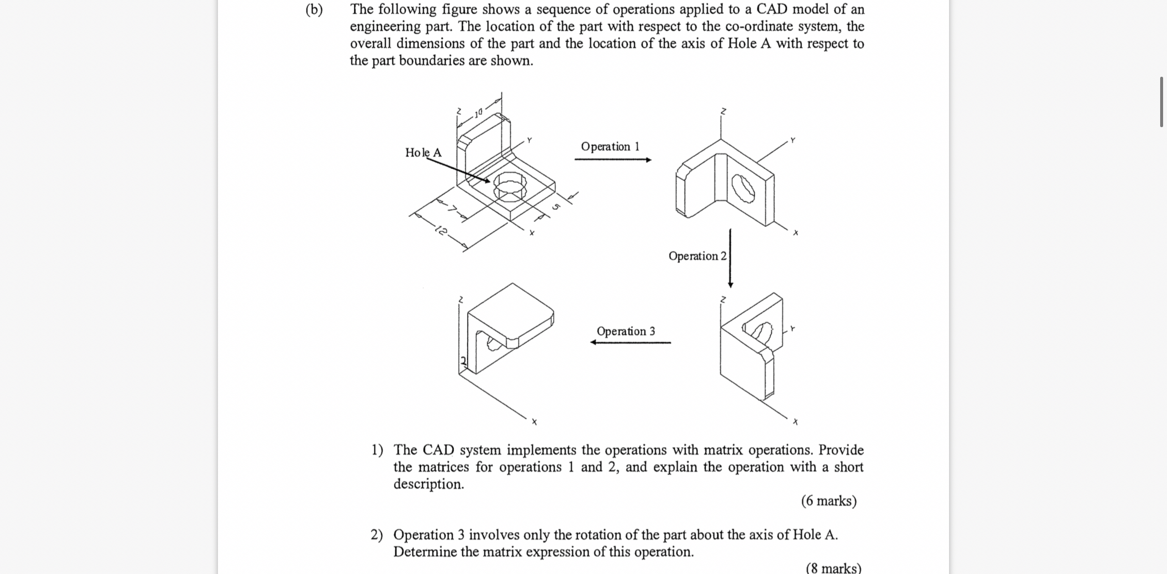 ( b ) The following figure shows a sequence of