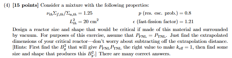 ( 4 ) [ 1 5 points ] Consider a mixture with the