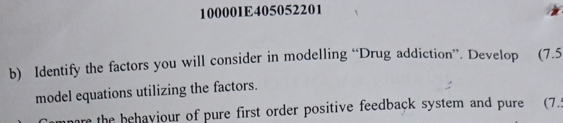 b ) Identify the factors you will consider in