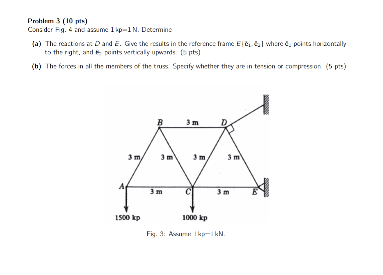 Problem 3 ( 1 0 pts ) Consider Fig. 4 and assume