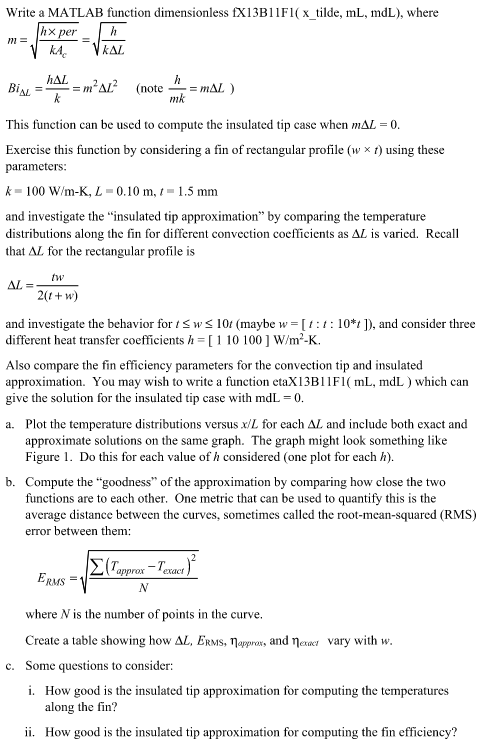 Write a MATLAB function dimensionless f 1 3 B 1 1