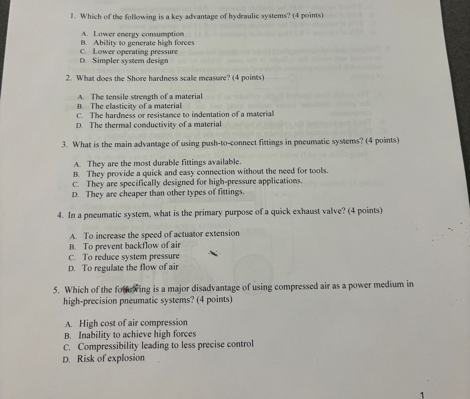 Which of the following is a key advantage of