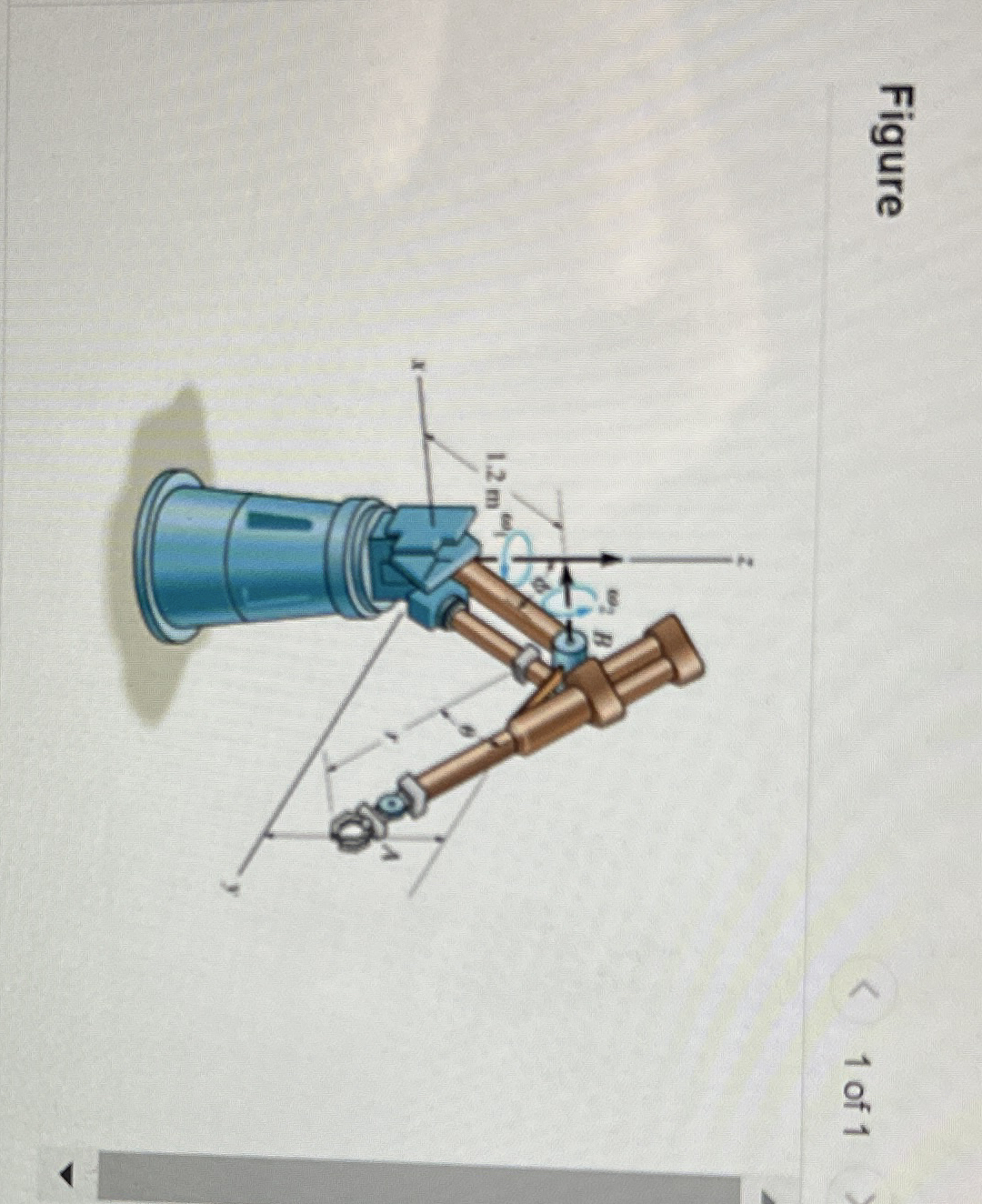 At the instant shown, the industrial manipulator