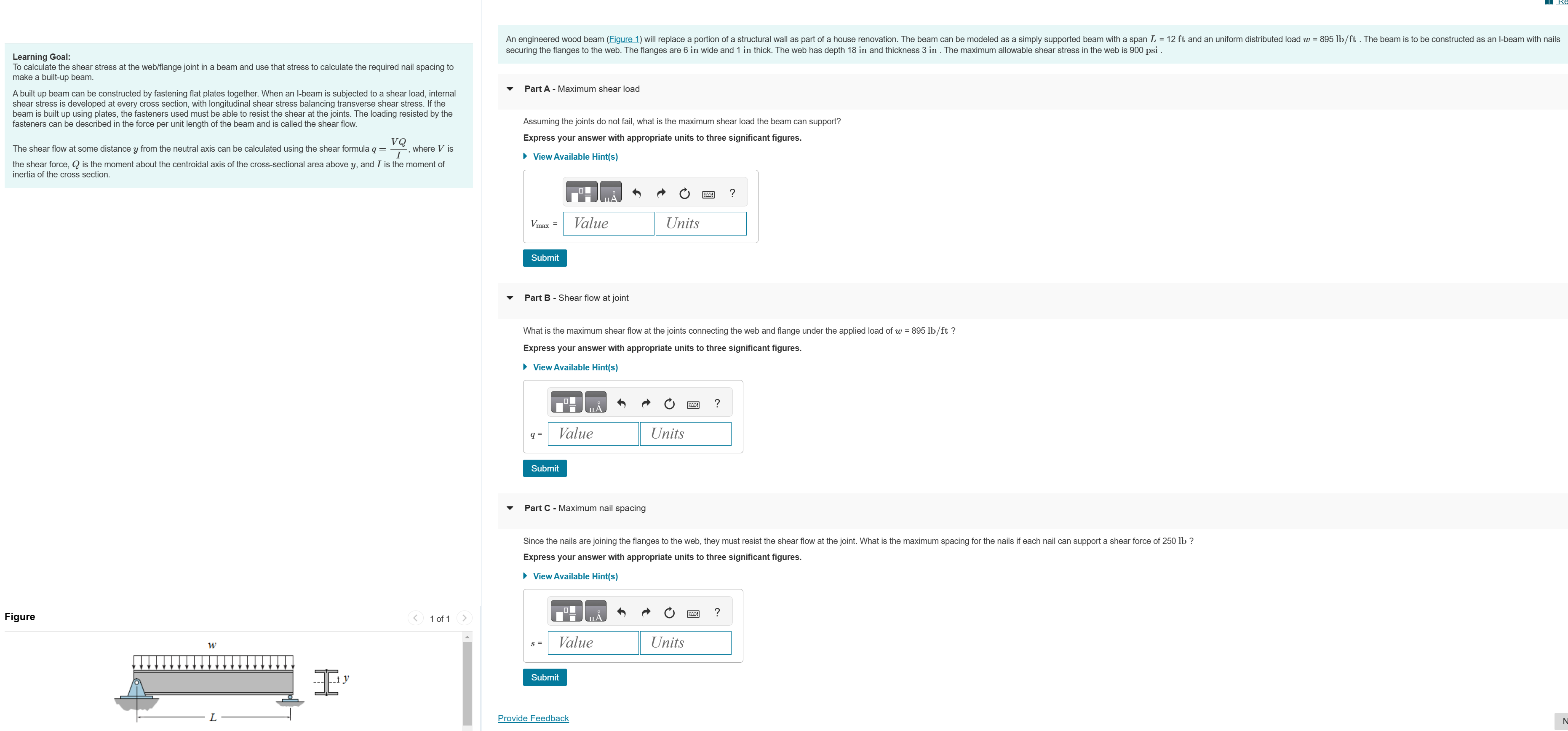 Learning Goal make a built - up shear stress at