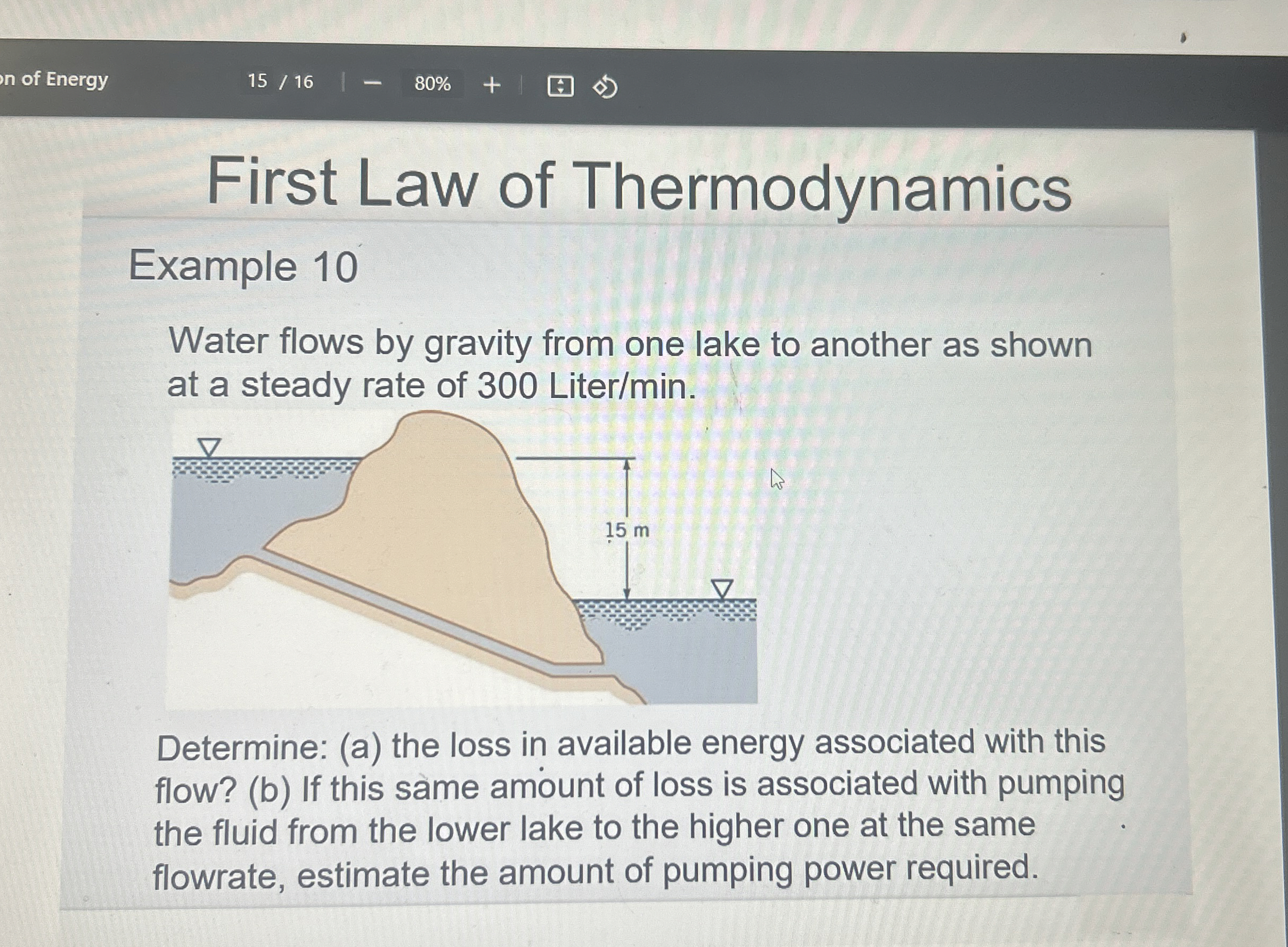 n of Energy 1 5 1 6 8 0 % First Law of