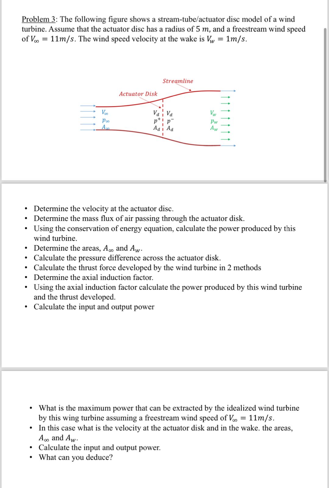 Problem 3 : The following figure shows a stream -