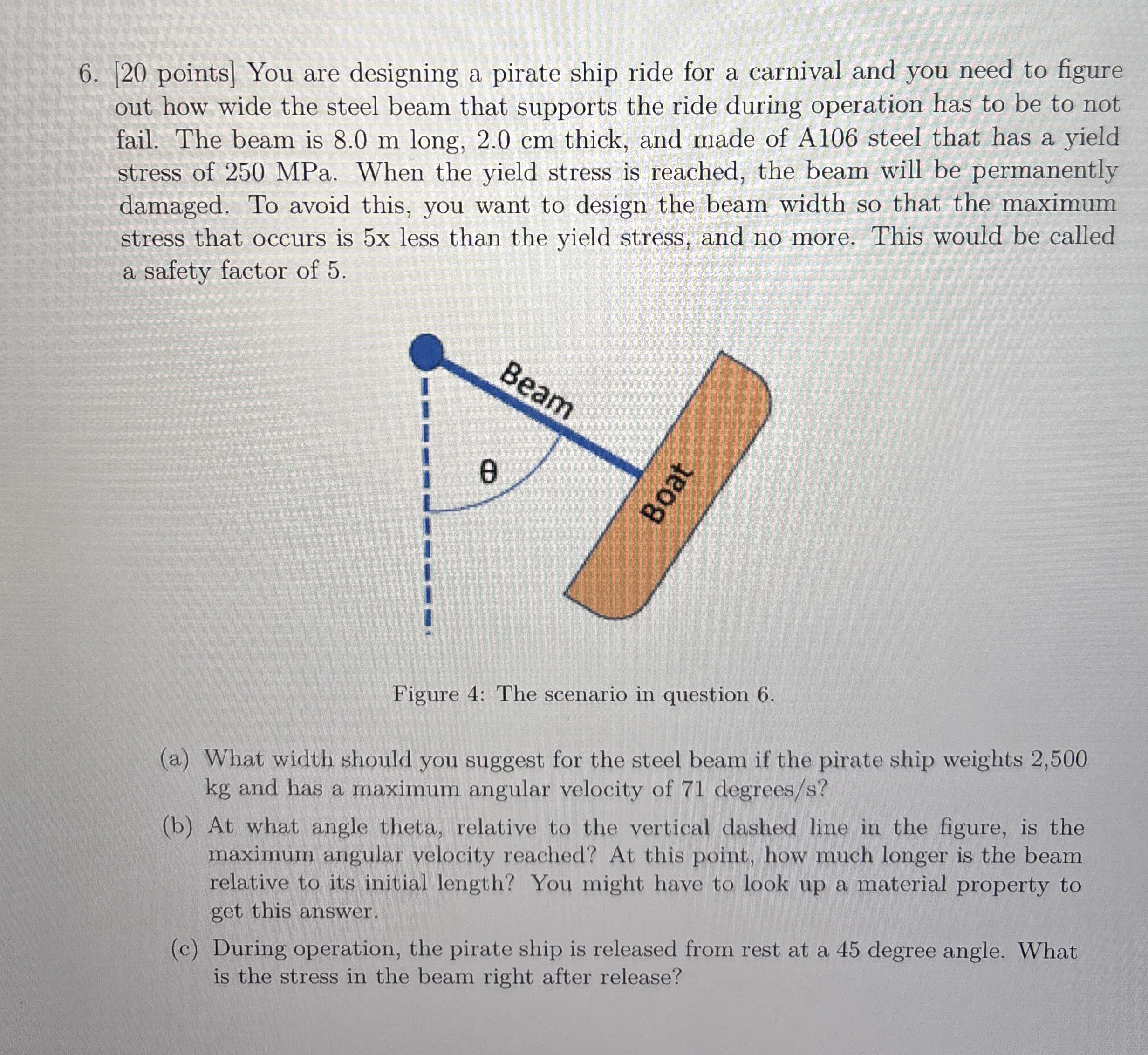[ 2 0 points ] You are designing a pirate ship