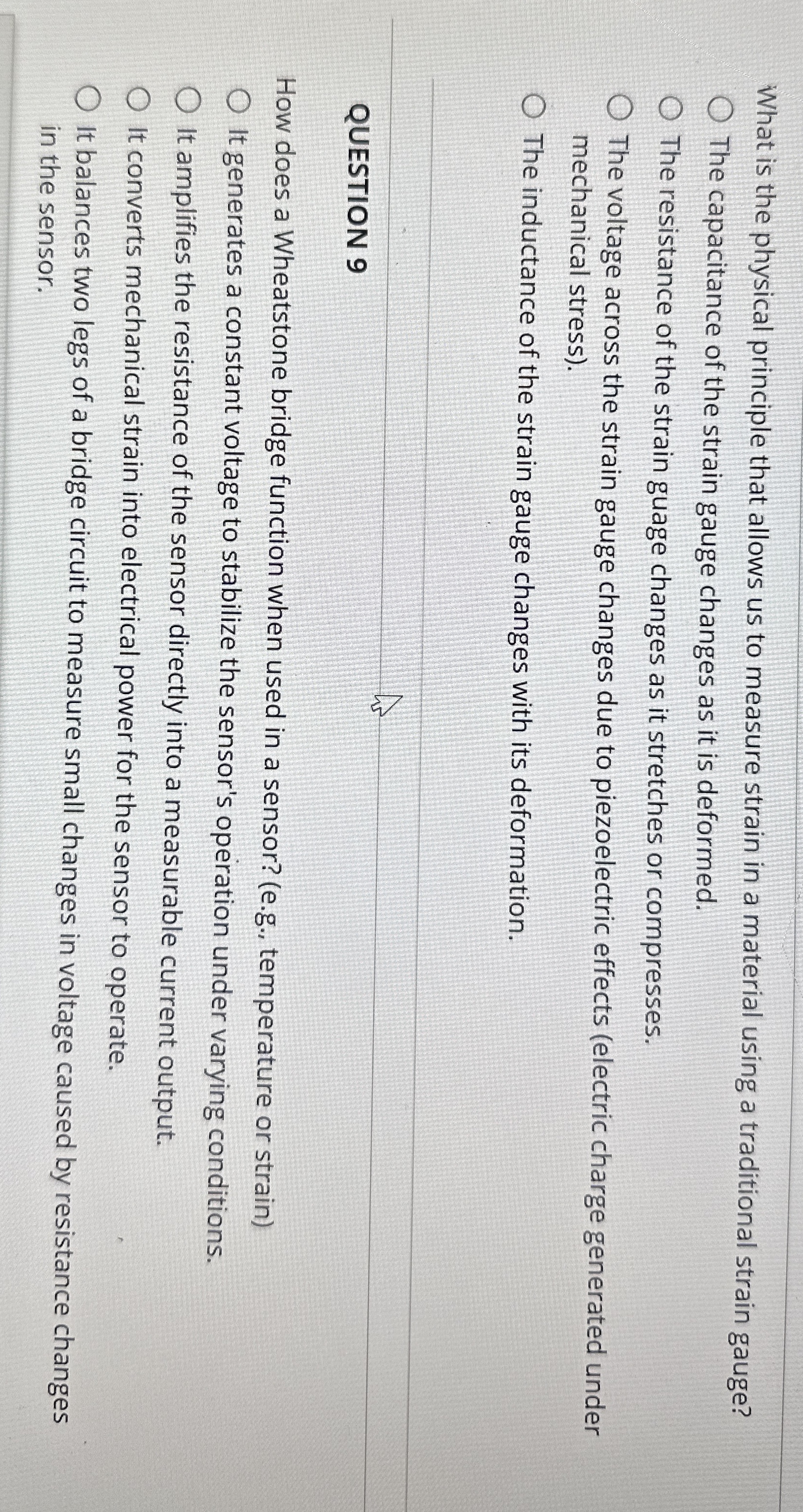 What is the physical principle that allows us to