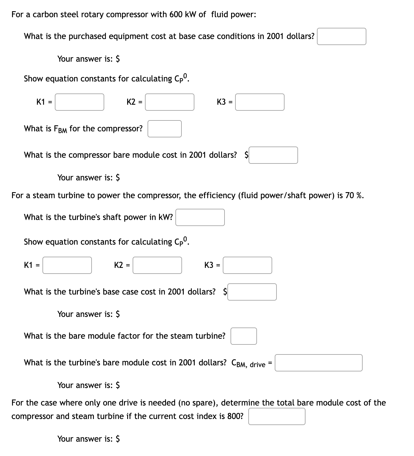 For a carbon steel rotary compressor with 6 0 0