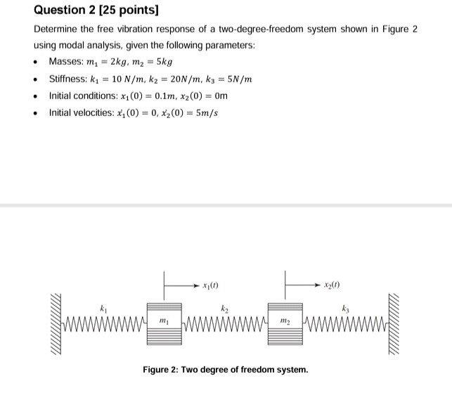 on the first step above you said The mass matrix