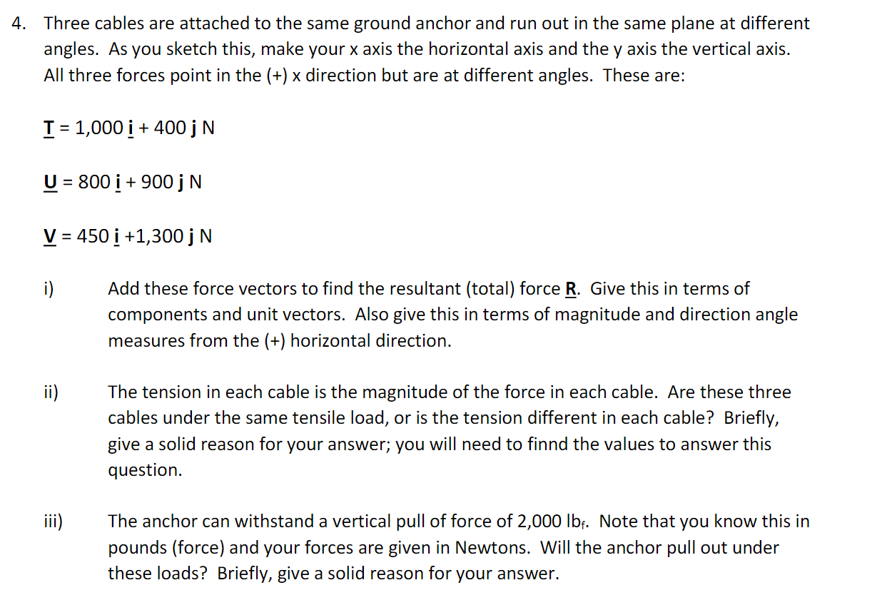Three cables are attached to the same ground