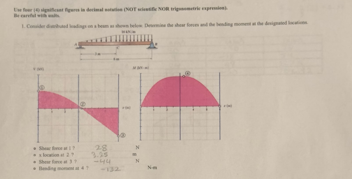 Use four ( 4 ) significant figures in decimal