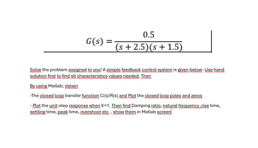 Solve the problem assigned to you! A simple