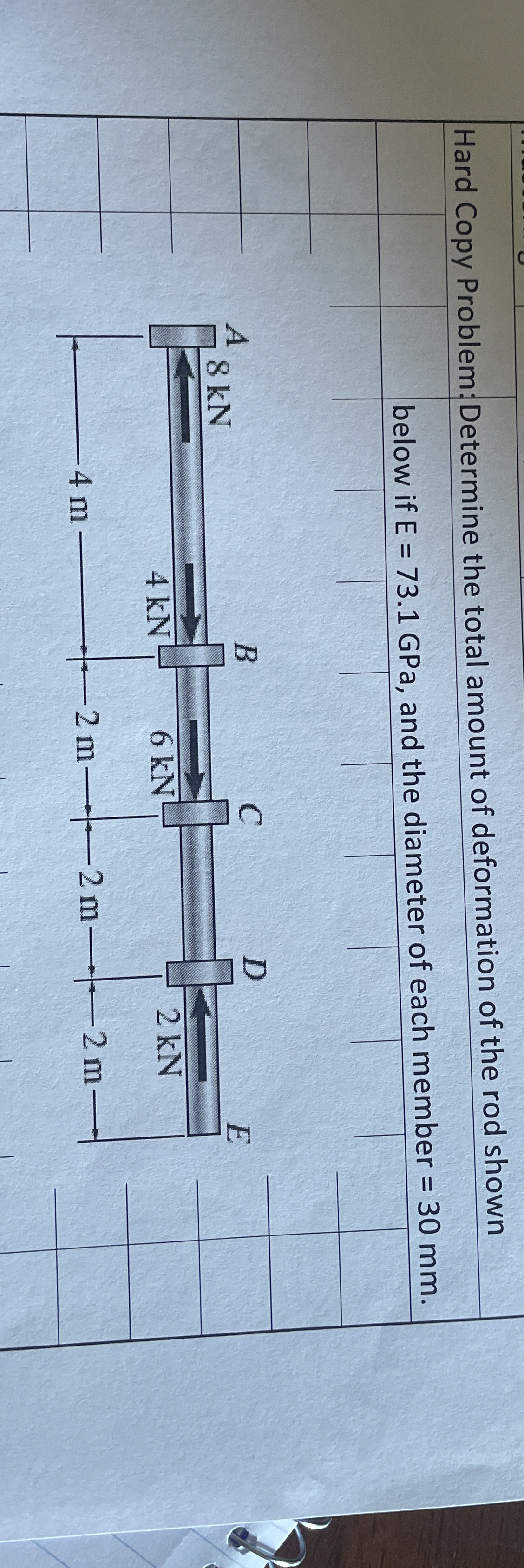 Hard Copy Problem:Determine the total amount of