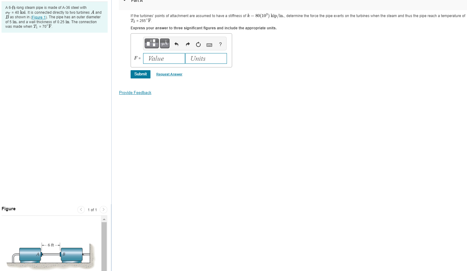 If the turbines' points of attachment are assumed