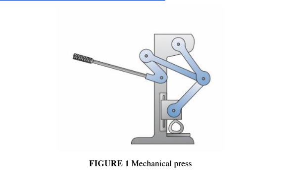 FIGURE 1 Mechanical press bana bu sorunun