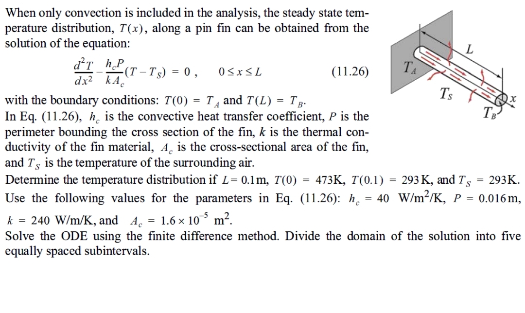When only convection is included in the analysis,