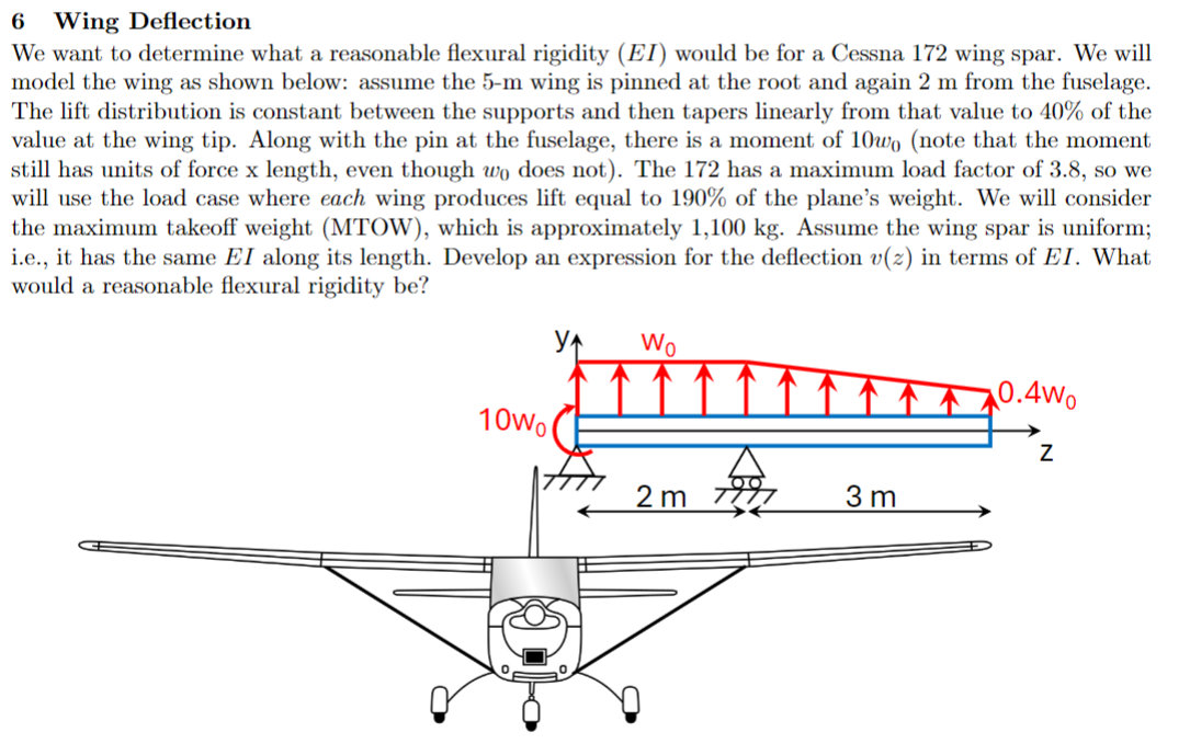 We want to determine what a reasonable flexural