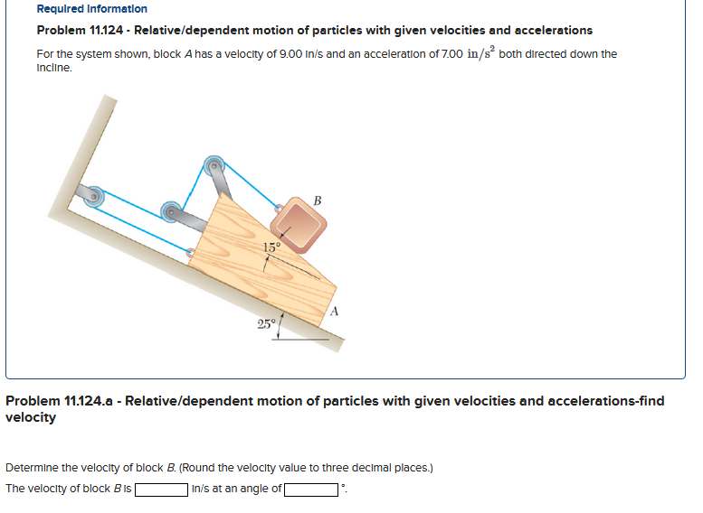 Required Information Problem 1 1 . 1 2 4 -