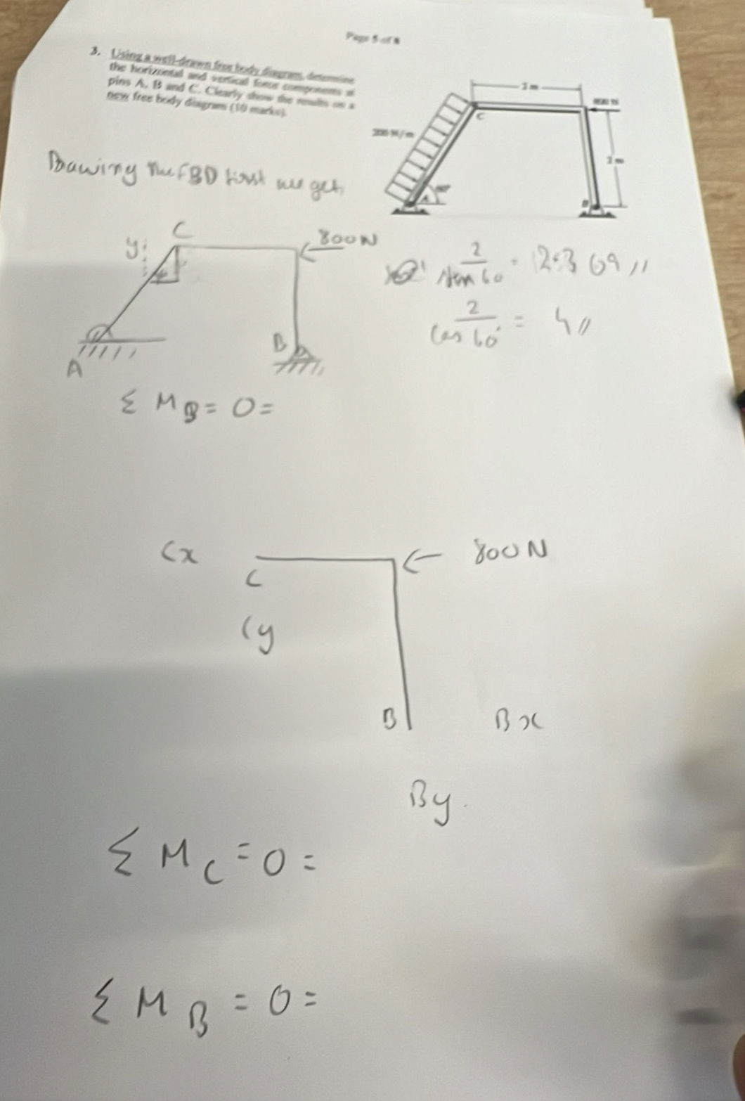 1 0 ' 2 t a n 6 0 * 2 . 3 6 9 1 1 2 c o s 6 0 = 4