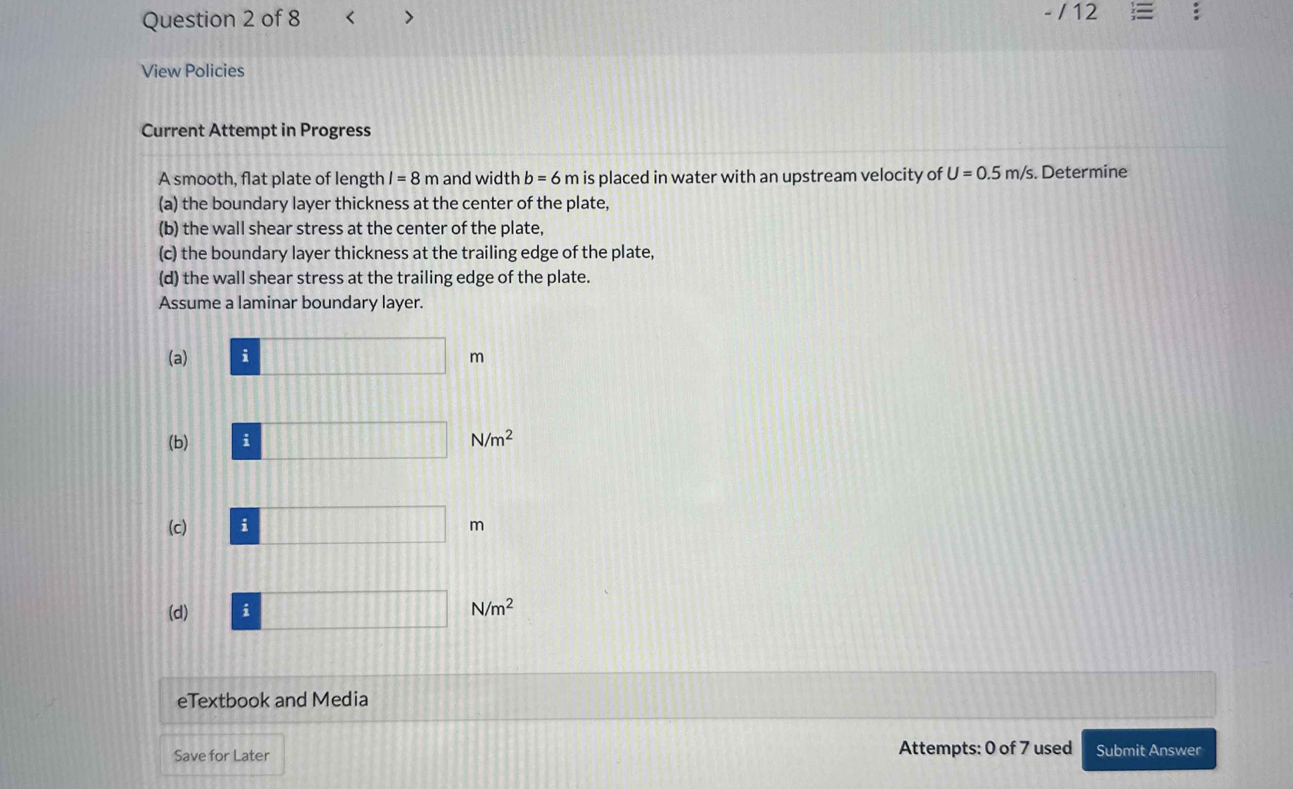Homework Set 9 Question 1 of 8 / 1 1 View