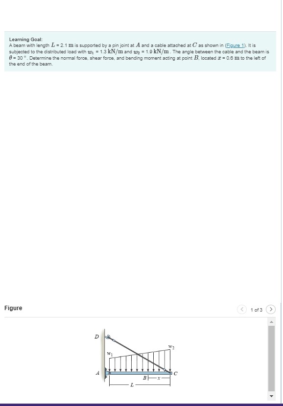 Learning Goal: Part A Begin by finding the