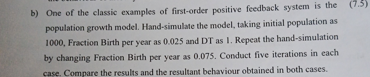 b ) One of the classic examples of first - order