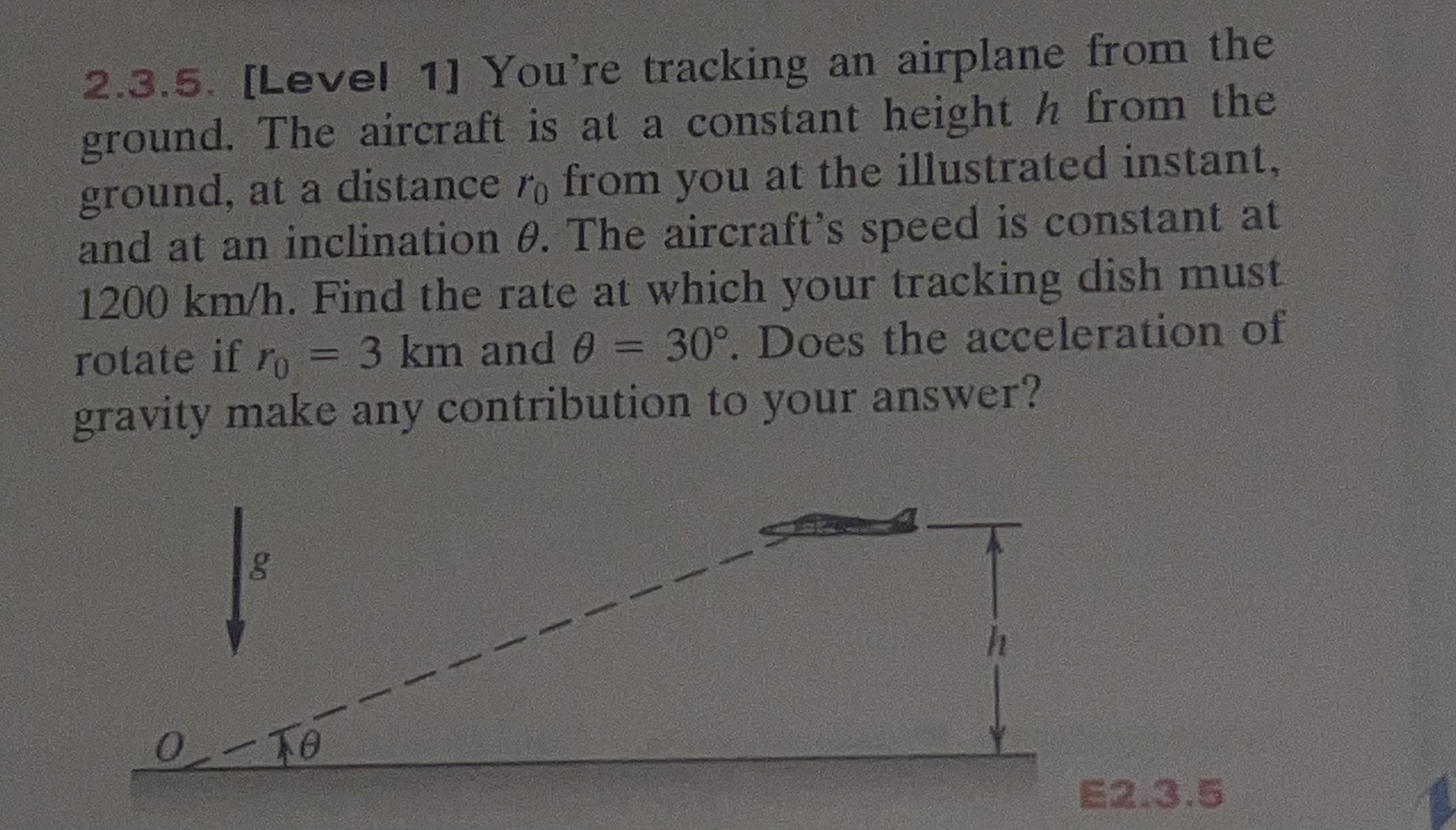 2 . 3 . 5 . [ Level 1 ] You're tracking an