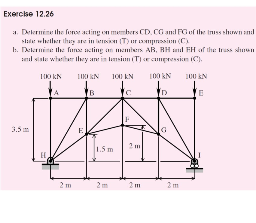 Exercise 1 2 . 2 6 a . Determine the force acting