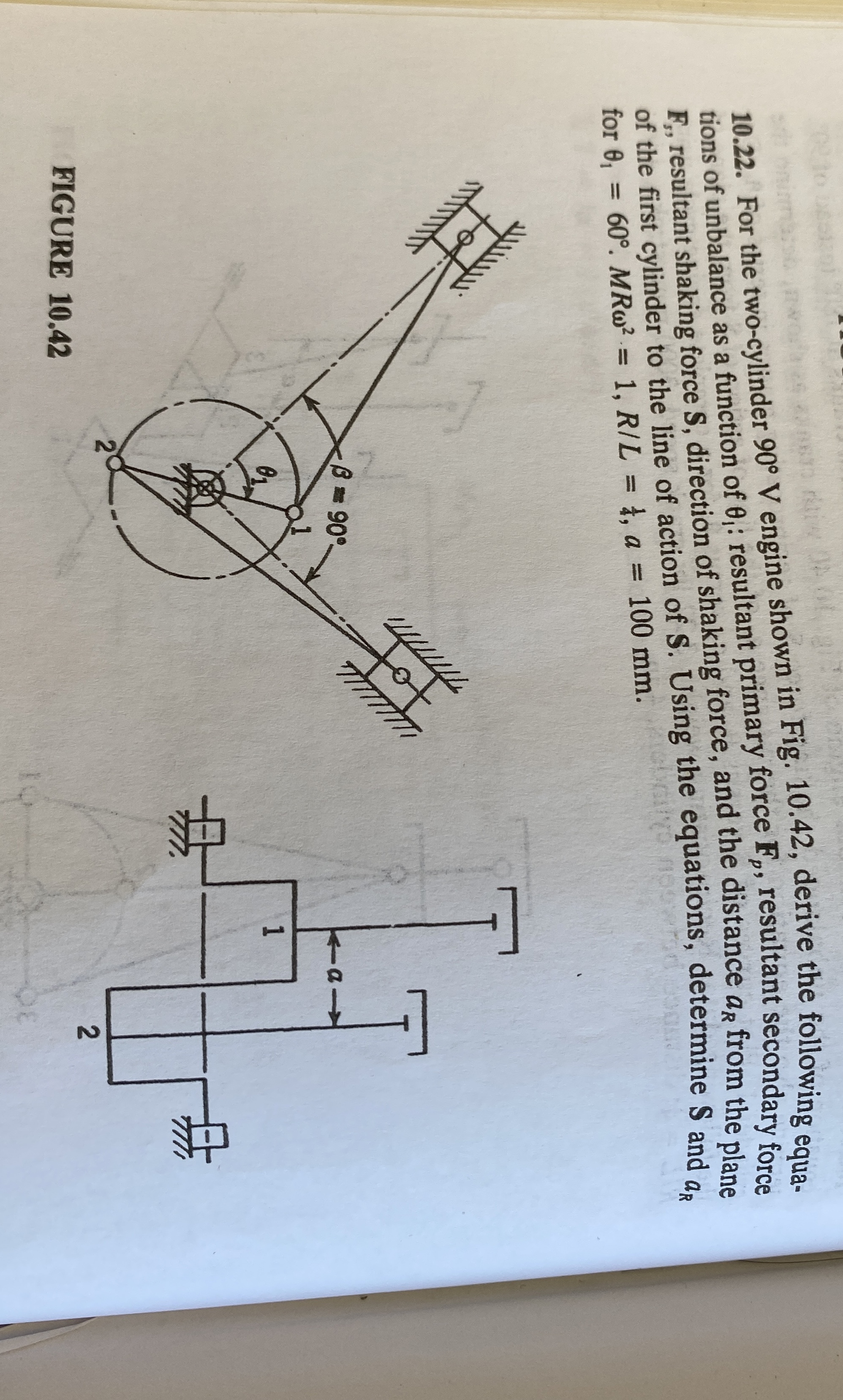 1 0 . 2 2 . For the two - cylinder 9 0 V engine