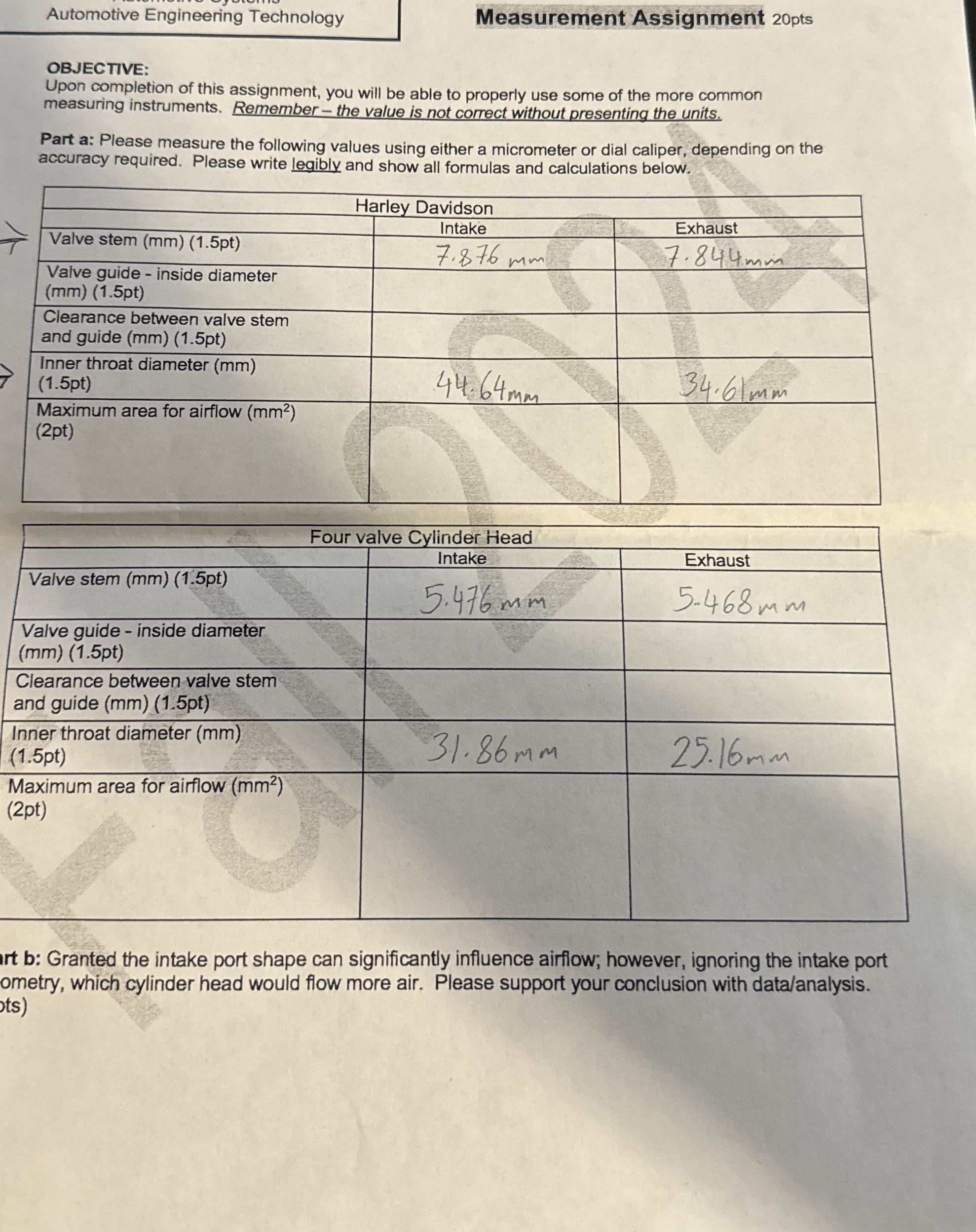 Automotive Engineering Technology Measurement