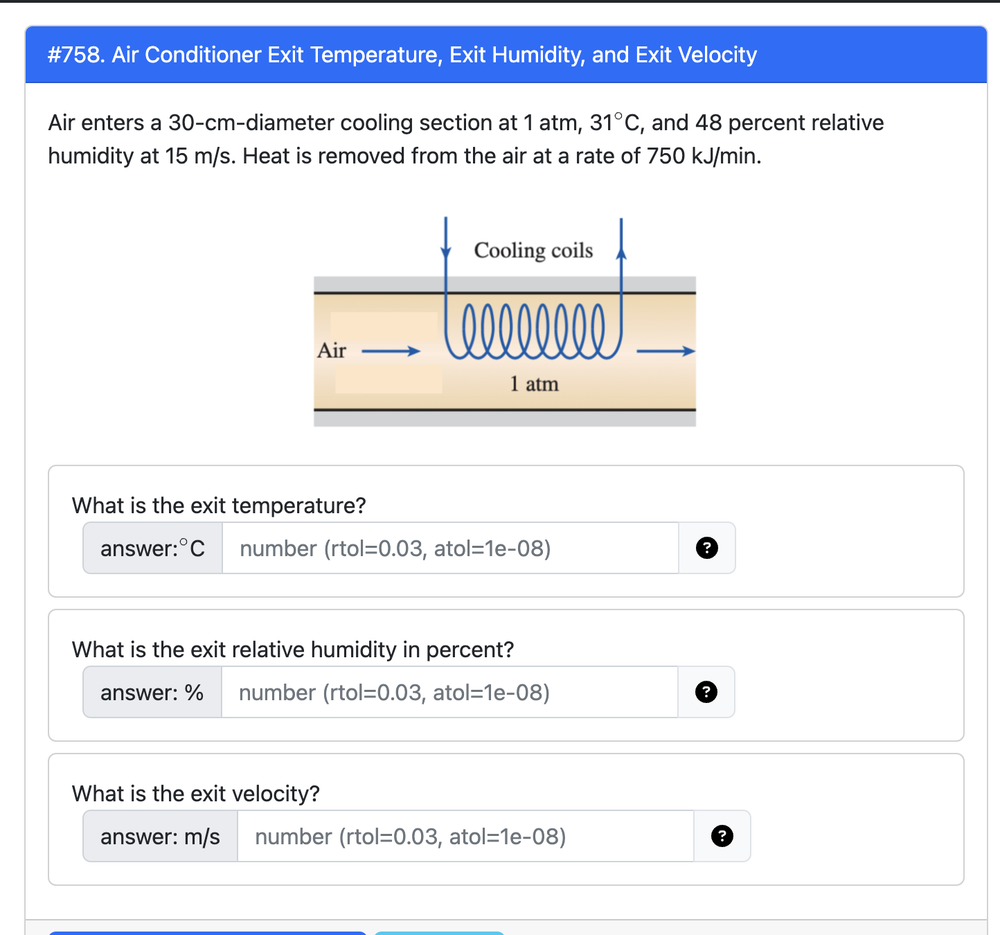 # 7 5 8 . Air Conditioner Exit Temperature, Exit