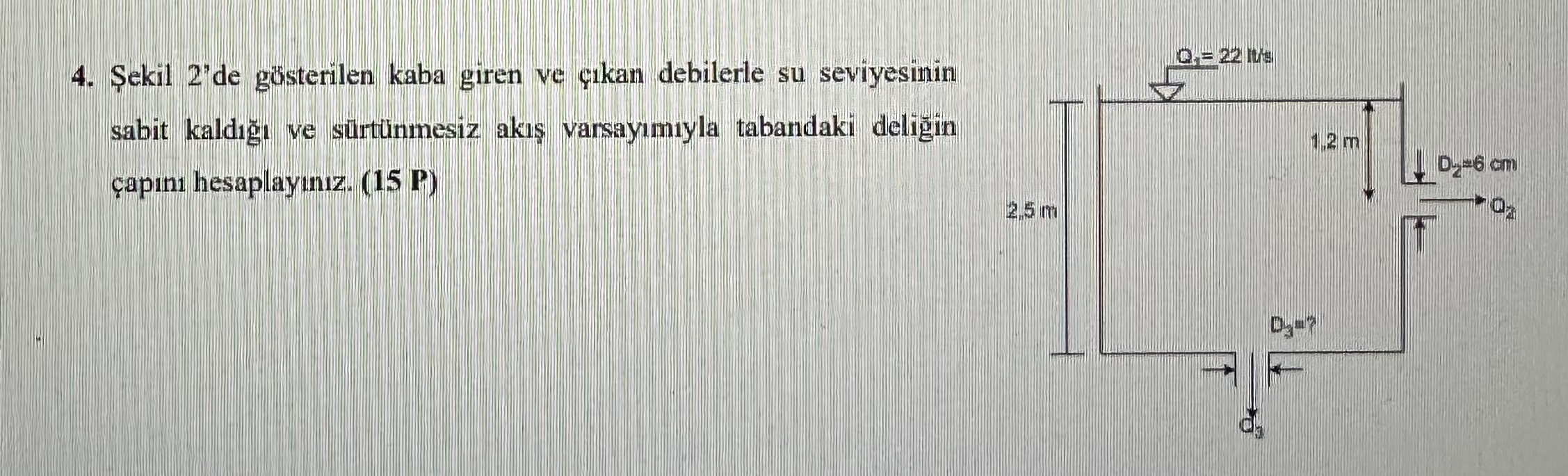 Sekil 2 " de g sterilen kaba giren ve cikan