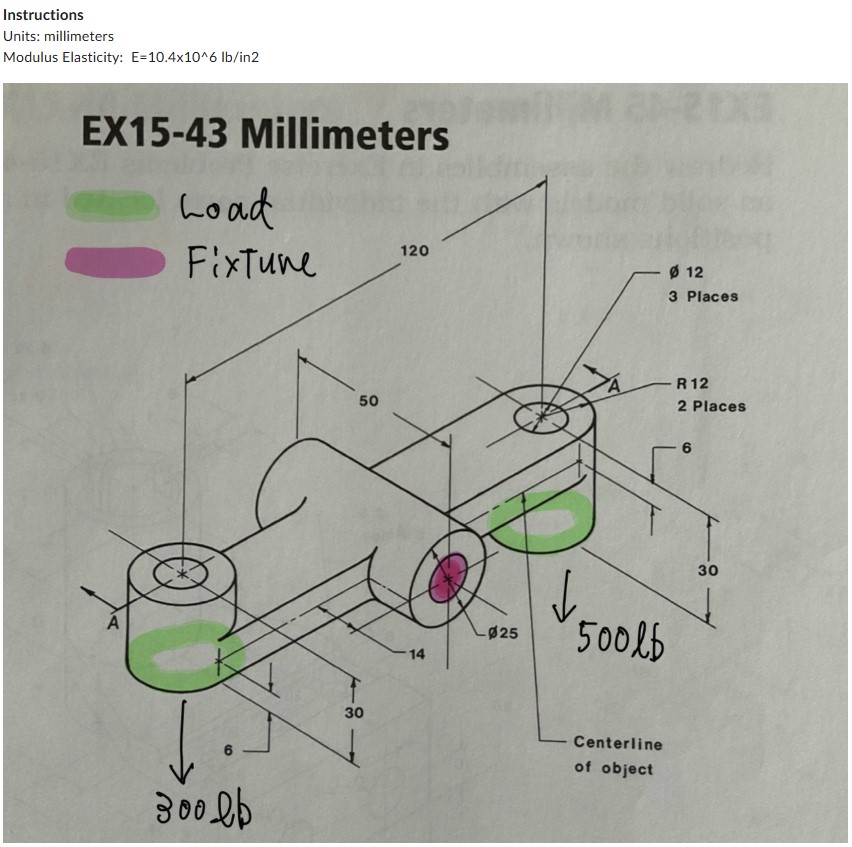 Instructions Units: millimeters Modulus