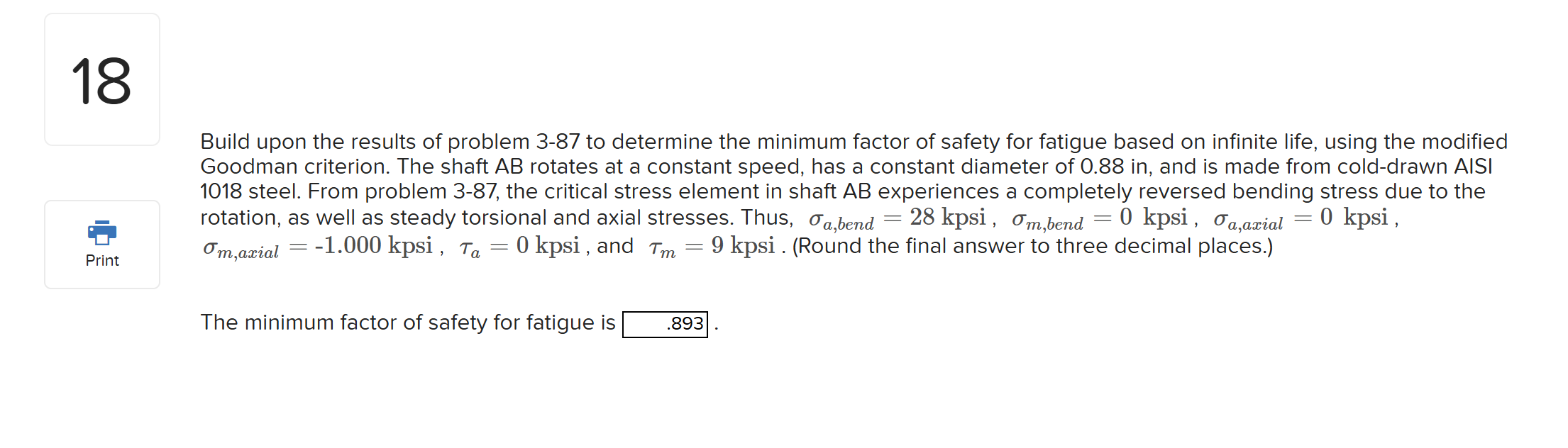 Build upon the results of problem 3 - 8 7 to