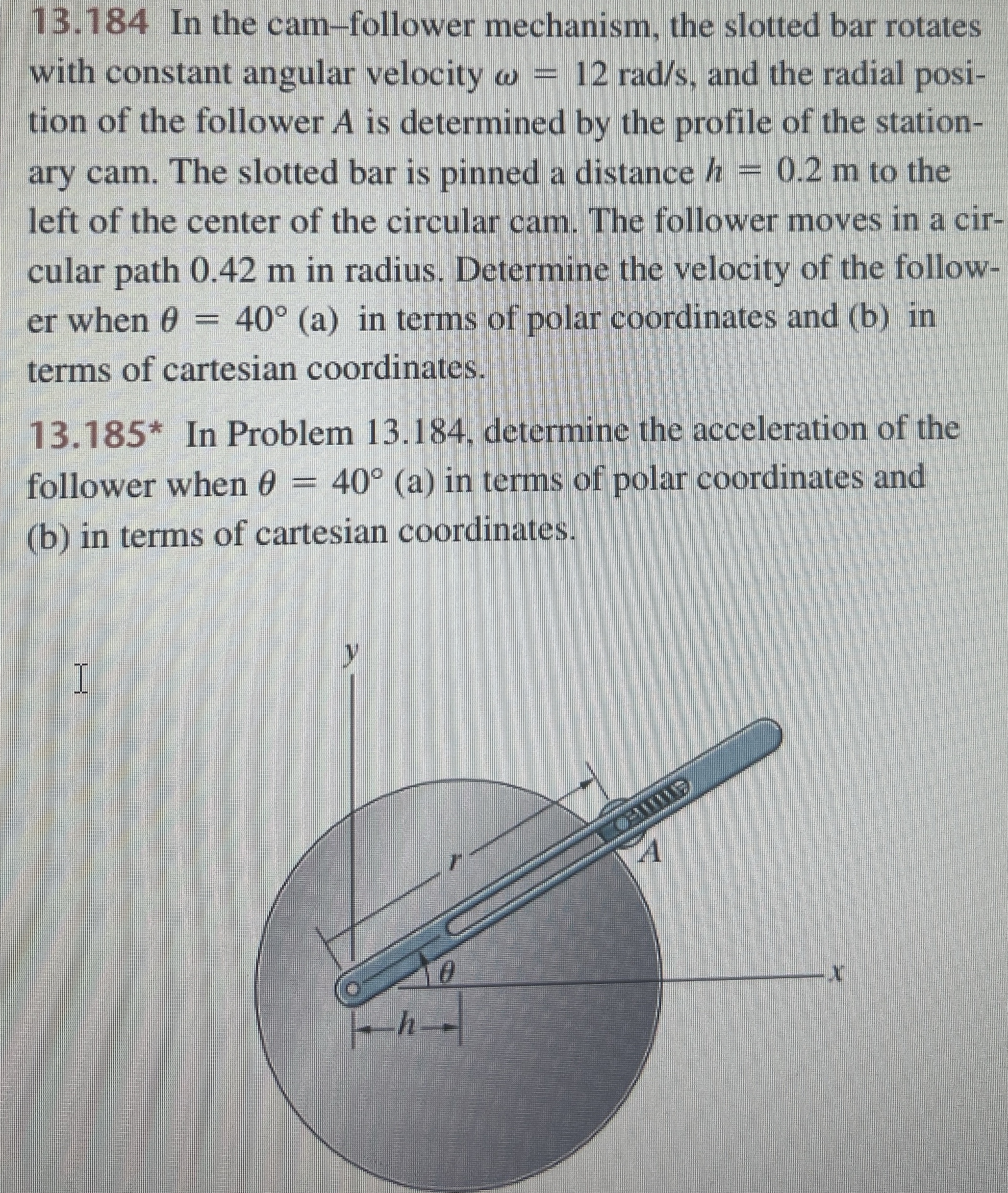 1 3 . 1 8 4 En el mecanismo seguidor de leva, la