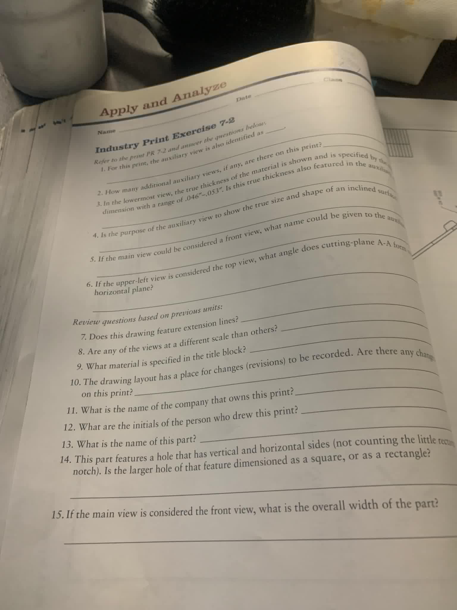 Unit 9 Industry Print Exercise 9 - 1 print