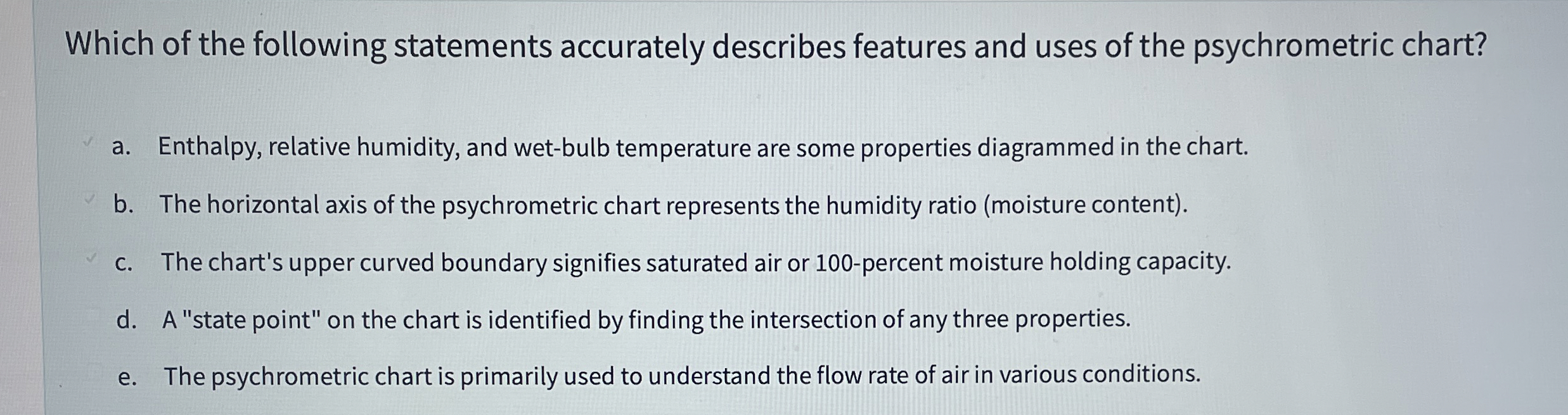 Which of the following statements accurately