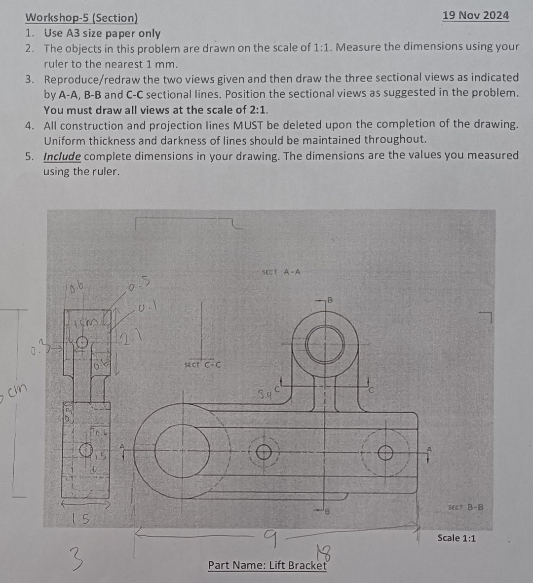 Workshop - 5 ( Section ) 1 9 Nov 2 0 2 4 Use A 3
