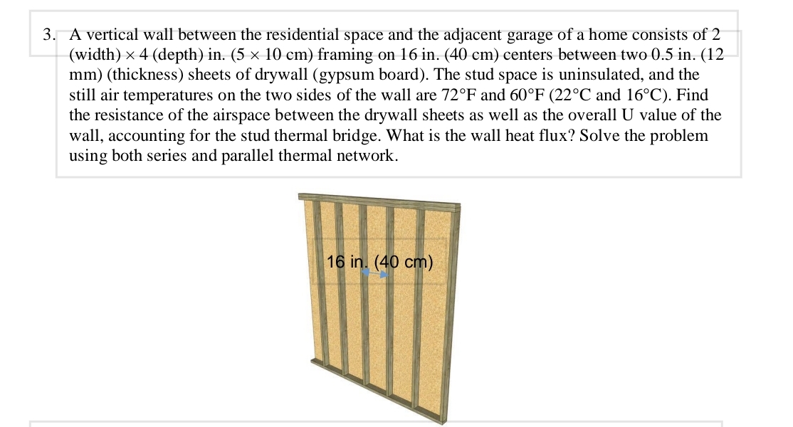 A vertical wall between the residential space and