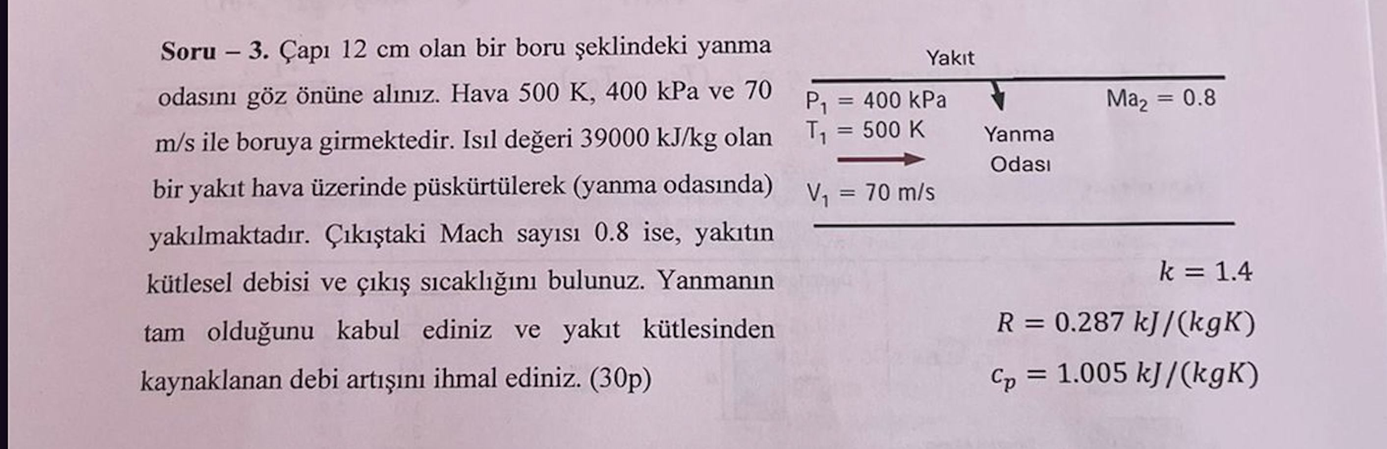 Soru - 3 . ap 1 2 cm olan bir boru eklindeki