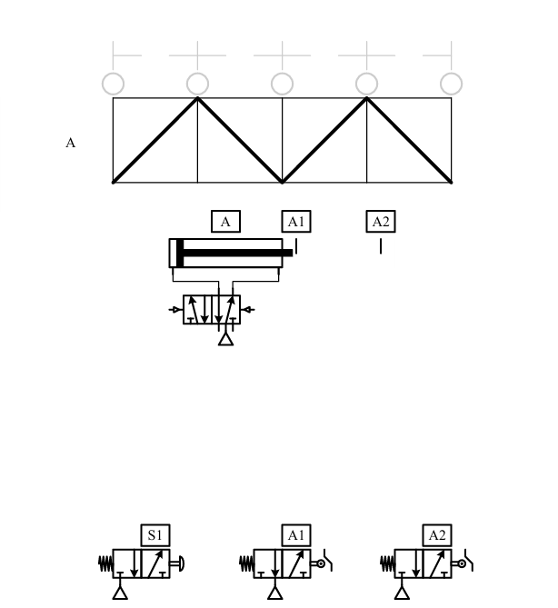 Help design this circuit in program Fluidsim